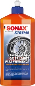 Gel pentru stralucire anvelope SONAX Xtreme 500 ml - Wet Look, protectie, formula inovatoare