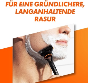 Gillette Fusion5 Aparat de Ras Barbati cu 5 Lame Anti-Iritatie si Trimmer de Precizie - Img 3