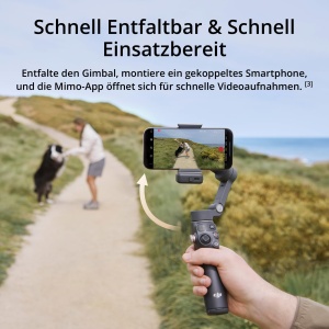 Gimbal pentru smartphone DJI Osmo Mobile 7P, stabilizare 3 axe, modul multifunctional - Img 4