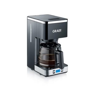 GRAEF. Aparat de cafea cu filtru FK 502 cu temporizator si ulcior de sticla, negru