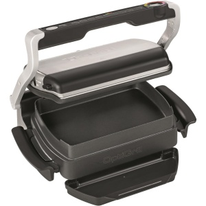 Gratar de contact Tefal OptiGrill & Bake cu tava de copt, 6 programe, indicator de nivel de gatit, placi detasabile, gratar electric, otel inoxidabil, GC714D10 - Img 9