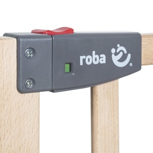 Gratar de siguranta pentru usi si scari roba Safety Up - Dimensiune ajustabila 70-118,5 cm - Lemn masiv - Img 2