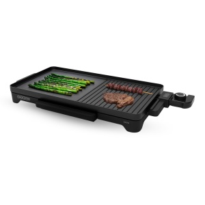 Gratar electric BLACKDECKER BXGB2200E, 2200W, suprafata 49x27 cm, antiaderent
