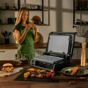 Gratar electric Cecotec RocknGrill 2000 Smash 2000W suprafata 30x21cm - Img 2
