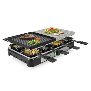 Gratar electric Tristar RA-2747, 1400 W, 5 in 1, 8 persoane, Placa reversibila