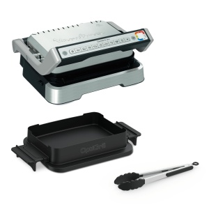 Gratar inteligent Moulinex OptiGrill 4-in-1 GI776D10 2100W Functie cuptor