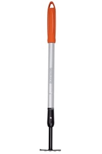 Grebla de gradina BLACKDECKER 5 Zinci Lungime reglabila 66-100 cm PortocaliuNegru - Img 3
