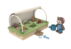 Green Planet Explorers Bio-Gewachshaus Set Gradinarit pentru Copii - Img 3