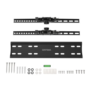 GRIFEMA TV TV TV Suport de perete pentru suport TV de 26-65 inch Suport TV extensibil rabatabil Universal de pana la 50 kg, max. VESA 400 x 400 mm, instalare usoara - Img 7