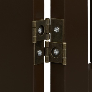 Grilaj de Protectie Relaxdays, 70 x 206 cm, Flexibil, Maro - Img 7