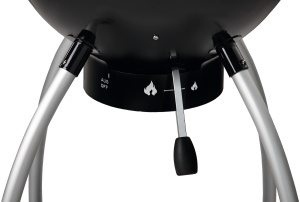 Grill cu carbune ROSLE No.1 Sport F50, 50 cm, cu termometru si roti - Img 4