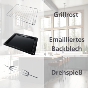 Grill cu cuptor Steba KB 224, 24 litri, 1500W, design negru - Img 4