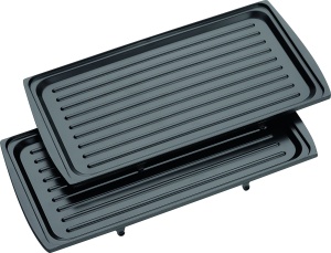 Grill Electric Bomann STWA 1364 CB, 650W, cu Placi Interchangeabile, Inox - Img 6