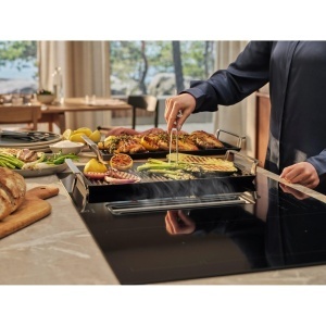 Grill electric Electrolux Plancha Grill 2.0, antiaderent, compatibil cu cuptor si plite - Img 6