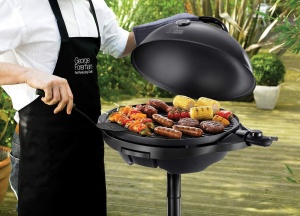 Grill electric George Foreman 22460-56, 2400W, 44,5cm, negru - Img 7