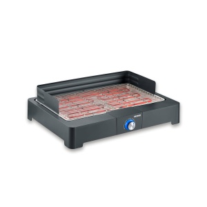 Grill electric Severin PG 8565, 2200 W, negru, pentru interior si exterior
