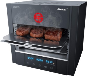 Grill electric Steba Power PS E 2600 XL, 2600W, temperatura 400-850C