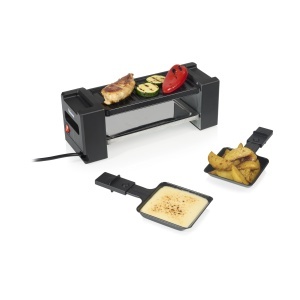 Grill Mini Raclette Tristar RA-2751, 400 W, pentru 2 persoane, compact