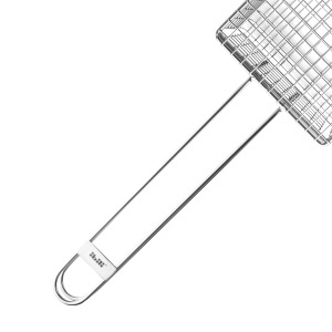 Grill pentru Muschii si Legume IBILI, 24 x 13 x 8 cm, 18 Otel Inoxidabil, Verde - Img 5