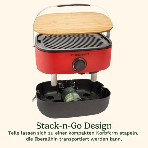 Grill portabil Cuisinart Venture, 993 cm, 2,6 kW, design compact - Img 2