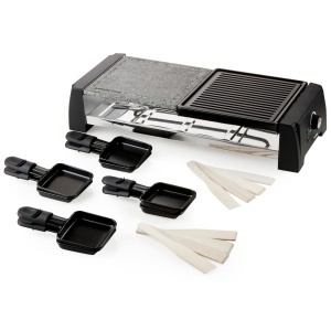 Grill Raclette DOMO DO9190G - 8 Persoane, 1200 W, Steingrill si Grill - Img 2