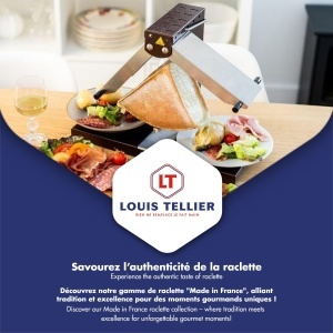 Grill Raclette Louis Tellier Breziere Signature Inox 1-6 Persoane Functie Reglare Inaltime - Img 7