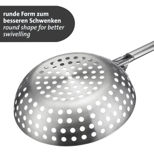 Grillwok Westmark din otel inoxidabil, 340 x 280 mm, usor de curatat - Img 6