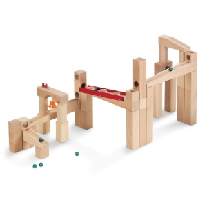Haba 1136 Set Constructie Pista de Bile din Lemn 42 Piese pentru Copii 4