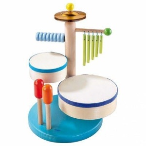 HABA 7731 Glockenspiel pentru Copii cu Clopote Metalice si Baza din Lemn - Img 3
