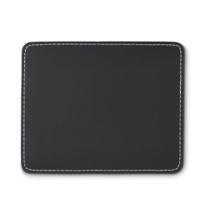 Hama Mousepad Lederoptik Negru Suprafata Antiderapanta 22x18 cm