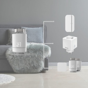 Hama Termostat Smart pentru Radiator Alb Control prin Aplicatie Economisire Energie - Img 6