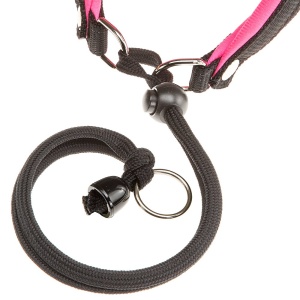 Hamul ergonomic pentru caini Ferplast AGILA Fluo 2 potrivire excelenta inchidere cu snur captuseala moale A B 32 50 cm 15 mm Roz - Img 2
