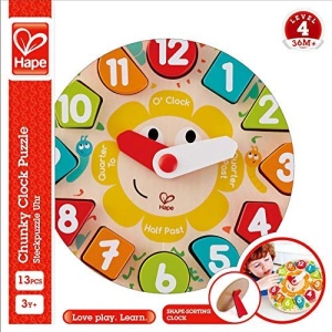 Hape E1622 Ceas Puzzle - Img 5