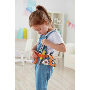 Hape Junior Inventor Centura cu Scule pentru Copii Set Experimente 4 Ani - Img 5