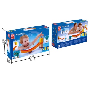 Hape Quadrilla Mega Skatepark Accesoriu pentru Piste de Bile Set Creativ din Lemn - Img 4
