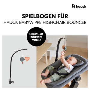 hauck Play Arch pentru balansoar pentru balansoar pentru copii nu este compatibil cu alte modele cu efect scartaitor si zornait unghi reglabil atasare - Img 2