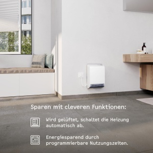 Heizluftier electric STIEBEL ELTRON CK 20 Trend, 2 kW, LCD, pentru 25 m - Img 3