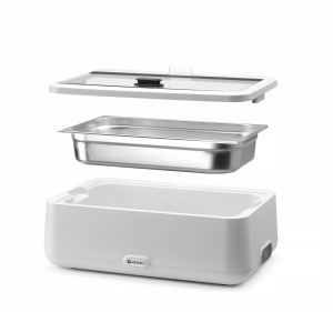 HENDI Chafing Dish UNIQ 125L Capac Sticla Temperatura Reglabila 35-85degC - Img 9