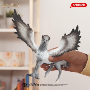 Hippogrif Seidenschnabel Schleich 30 x 16 x 12 cm Culoare gri-negru - Img 2