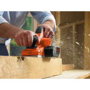Hobel BlackDecker KW750K, 750W, cu accesorii, cu lama din hartmetall - Img 2