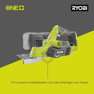 Hobel electric RYOBI R18PL-0, 18V, latime 82 mm, 200 W - Img 5