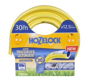 Hose de gradina Hozelock Super Tricoflex Ultimate 12,5mm (12) 30m, usor si rezistent