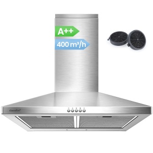 Hota de bucatarie COMFEE CH60A17EM400SS, 60cm, 400mh, inox