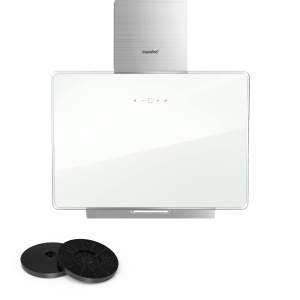Hota de bucatarie Comfee CHK 3.6J64A1W, 400 mh, 60 cm, Touchscreen, Alb