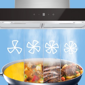 Hota de bucatarie COMFEE TSHM77SS-60, 60 cm, 650 mh, inox - Img 7