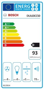 Hota incorporabila Bosch DUL63CC50, 60 cm, 350 mh, LED, inox - Img 9
