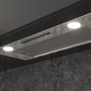 Hota incorporabila Cecotec Bolero Flux IT 755500 75 cm Inox 550 m3h Clasa A Touch Control - Img 5