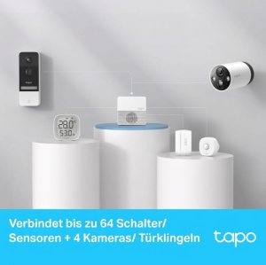 Hub Smart TP-Link Tapo H200, conectivitate Wi-Fi si Ethernet, suporta 64 senzori si 4 camere - Img 2