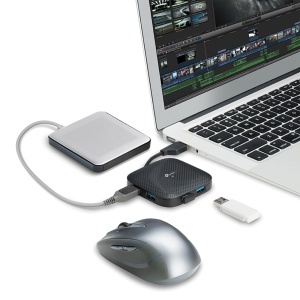 Hub USB 3.0 TP-Link UH400, 4-Porturi, Design Compact - Img 4
