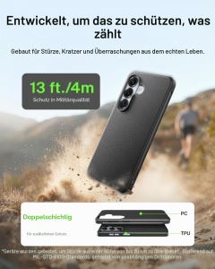Husa Belkin SheerForce Protect Samsung Galaxy S26, Qi2, Negru - Img 3